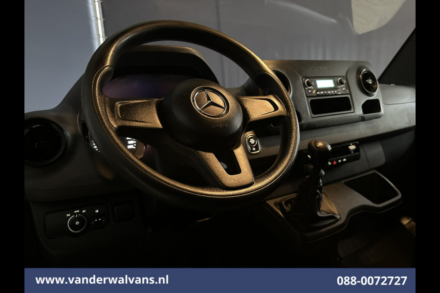 Mercedes-Benz Sprinter 317 CDI 170pk Pick up Kipper Open Laadbak Euro6 Airco | 2800kg Trekhaak | Bijrijdersbank