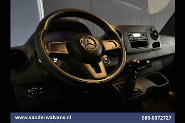 Mercedes-Benz Sprinter 317 CDI 170pk Pick up Kipper Open Laadbak Euro6 Airco | 2800kg Trekhaak | Bijrijdersbank