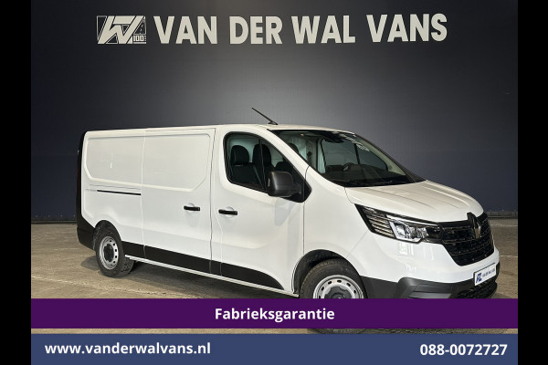 Renault Trafic 2.0 BluedCi 130pk L2H1 Fabrieksgarantie Euro6 Airco | Navigatie | LED | Cruisecontrol Parkeersensoren, Bijrijdersbank