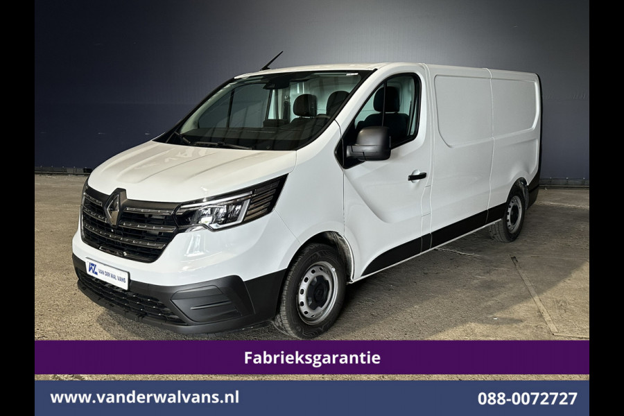 Renault Trafic 2.0 BluedCi 130pk L2H1 Fabrieksgarantie Euro6 Airco | Navigatie | LED | Cruisecontrol Parkeersensoren, Bijrijdersbank