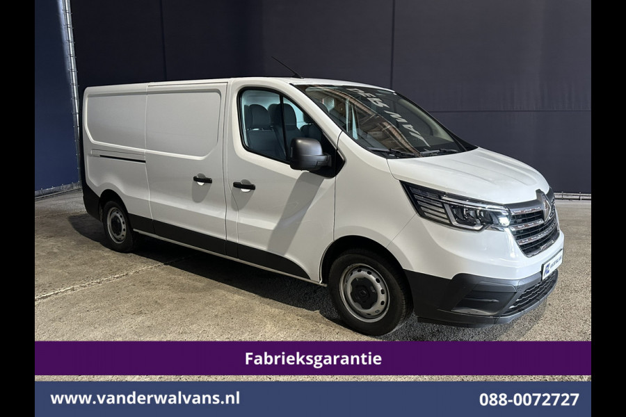 Renault Trafic 2.0 BluedCi 130pk L2H1 Fabrieksgarantie Euro6 Airco | Navigatie | LED | Cruisecontrol Parkeersensoren, Bijrijdersbank