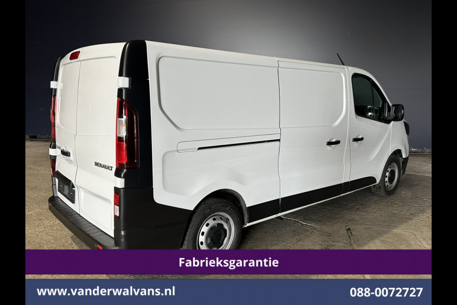 Renault Trafic 2.0 BluedCi 130pk L2H1 Fabrieksgarantie Euro6 Airco | Navigatie | LED | Cruisecontrol Parkeersensoren, Bijrijdersbank