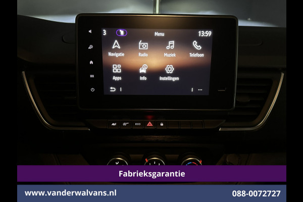 Renault Trafic 2.0 BluedCi 130pk L2H1 Fabrieksgarantie Euro6 Airco | Navigatie | LED | Cruisecontrol Parkeersensoren, Bijrijdersbank