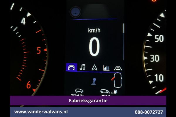 Renault Trafic 2.0 BluedCi 130pk L2H1 Fabrieksgarantie Euro6 Airco | Navigatie | LED | Cruisecontrol Parkeersensoren, Bijrijdersbank