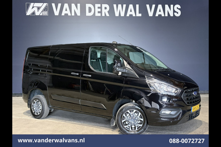Ford Transit Custom 2.0 TDCI 130pk L1H1 Euro6 Airco | LED | 2500kg Trekhaak | Cruisecontrol | Verwarmde voorruit Parkeersensoren, Bijrijdersbank