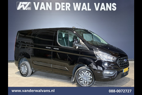 Ford Transit Custom 2.0 TDCI 130pk L1H1 Euro6 Airco | LED | 2500kg Trekhaak | Cruisecontrol | Verwarmde voorruit Parkeersensoren, Bijrijdersbank