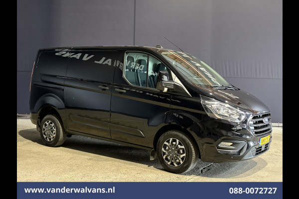 Ford Transit Custom 2.0 TDCI 130pk L1H1 Euro6 Airco | LED | 2500kg Trekhaak | Cruisecontrol | Verwarmde voorruit Parkeersensoren, Bijrijdersbank
