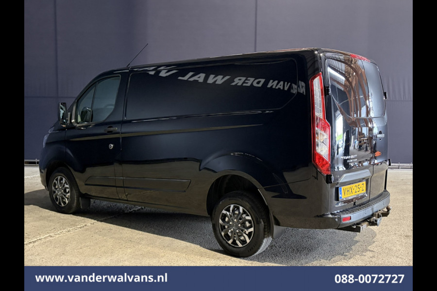 Ford Transit Custom 2.0 TDCI 130pk L1H1 Euro6 Airco | LED | 2500kg Trekhaak | Cruisecontrol | Verwarmde voorruit Parkeersensoren, Bijrijdersbank