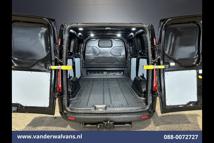 Ford Transit Custom 2.0 TDCI 130pk L1H1 Euro6 Airco | LED | 2500kg Trekhaak | Cruisecontrol | Verwarmde voorruit Parkeersensoren, Bijrijdersbank