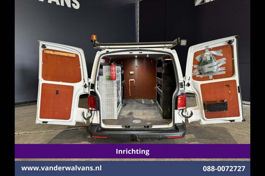 Volkswagen Transporter 2.0 TDI L2H1 Inrichting Euro6 Airco | Imperiaal | Omvormer | Camera | Apple Carplay | Cruisecontrol Android Auto, Trekhaak, Parkeersensoren
