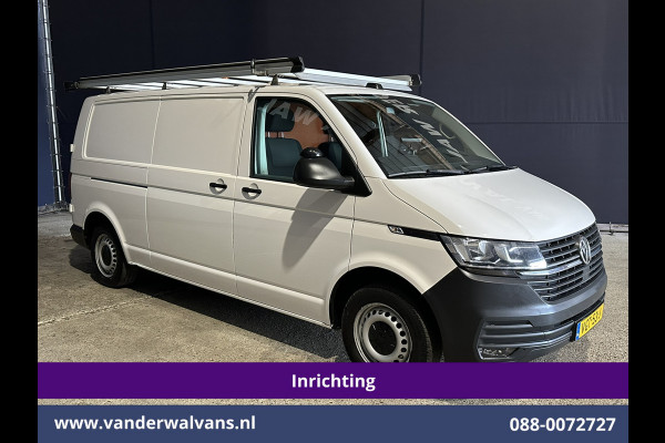 Volkswagen Transporter 2.0 TDI L2H1 Inrichting Euro6 Airco | Imperiaal | Omvormer | Camera | Apple Carplay | Cruisecontrol Android Auto, Trekhaak, Parkeersensoren
