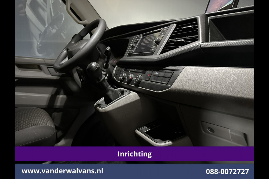 Volkswagen Transporter 2.0 TDI L2H1 Inrichting Euro6 Airco | Imperiaal | Omvormer | Camera | Apple Carplay | Cruisecontrol Android Auto, Trekhaak, Parkeersensoren