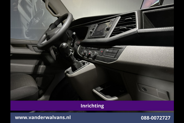 Volkswagen Transporter 2.0 TDI L2H1 Inrichting Euro6 Airco | Imperiaal | Omvormer | Camera | Apple Carplay | Cruisecontrol Android Auto, Trekhaak, Parkeersensoren