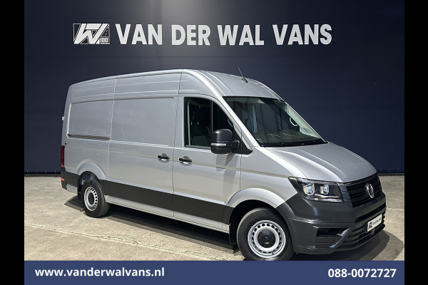 Volkswagen Crafter 2.0 TDI 141pk L3H3 L2H2 Euro6 Airco | Camera | Apple Carplay | Cruisecontrol | Chauffeursstoel Android Auto, Parkeersensoren, Bijrijdersbank, 3000kg trekvermogen