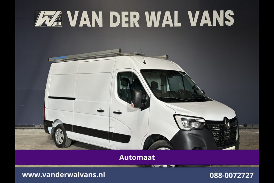 Renault Master 2.3 dCi 180pk Automaat L2H2 Inrichting Euro6 Airco | 2x zijdeur | Imperiaal | 2500kg Trekhaak | Navigatie Parkeersensoren, Bijrijdersbank
