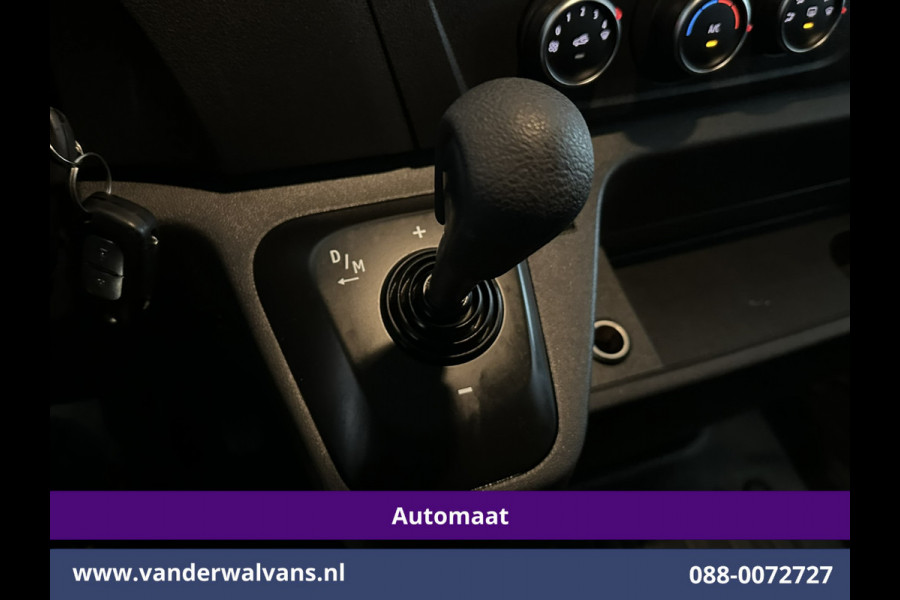 Renault Master 2.3 dCi 180pk Automaat L2H2 Inrichting Euro6 Airco | 2x zijdeur | Imperiaal | 2500kg Trekhaak | Navigatie Parkeersensoren, Bijrijdersbank