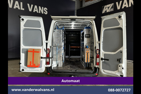 Renault Master 2.3 dCi 180pk Automaat L2H2 Inrichting Euro6 Airco | 2x zijdeur | Imperiaal | 2500kg Trekhaak | Navigatie Parkeersensoren, Bijrijdersbank