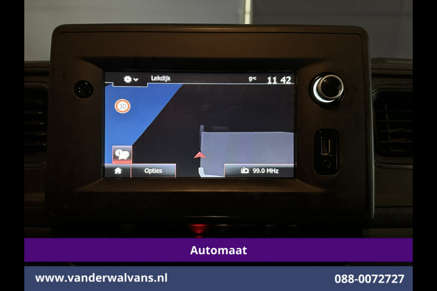 Renault Master 2.3 dCi 180pk Automaat L2H2 Inrichting Euro6 Airco | 2x zijdeur | Imperiaal | 2500kg Trekhaak | Navigatie Parkeersensoren, Bijrijdersbank
