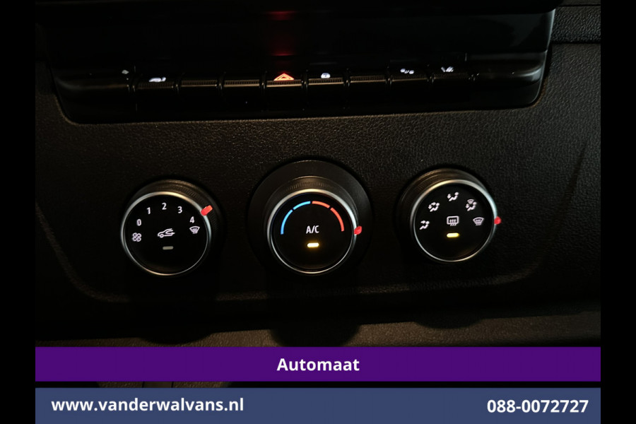 Renault Master 2.3 dCi 180pk Automaat L2H2 Inrichting Euro6 Airco | 2x zijdeur | Imperiaal | 2500kg Trekhaak | Navigatie Parkeersensoren, Bijrijdersbank