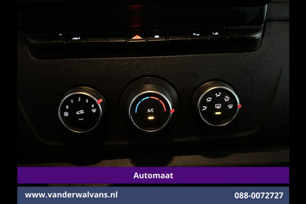 Renault Master 2.3 dCi 180pk Automaat L2H2 Inrichting Euro6 Airco | 2x zijdeur | Imperiaal | 2500kg Trekhaak | Navigatie Parkeersensoren, Bijrijdersbank