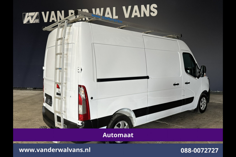 Renault Master 2.3 dCi 180pk Automaat L2H2 Inrichting Euro6 Airco | 2x zijdeur | Imperiaal | 2500kg Trekhaak | Navigatie Parkeersensoren, Bijrijdersbank