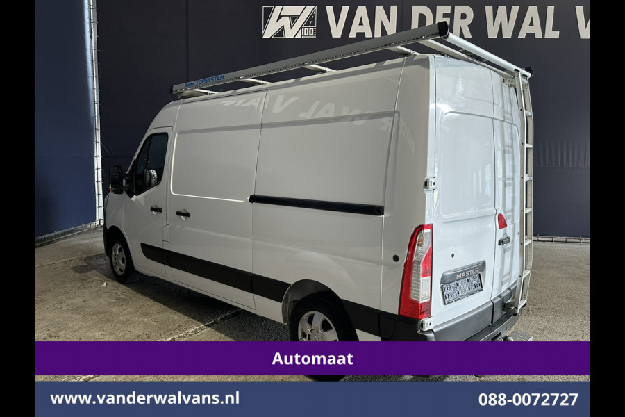 Renault Master 2.3 dCi 180pk Automaat L2H2 Inrichting Euro6 Airco | 2x zijdeur | Imperiaal | 2500kg Trekhaak | Navigatie Parkeersensoren, Bijrijdersbank