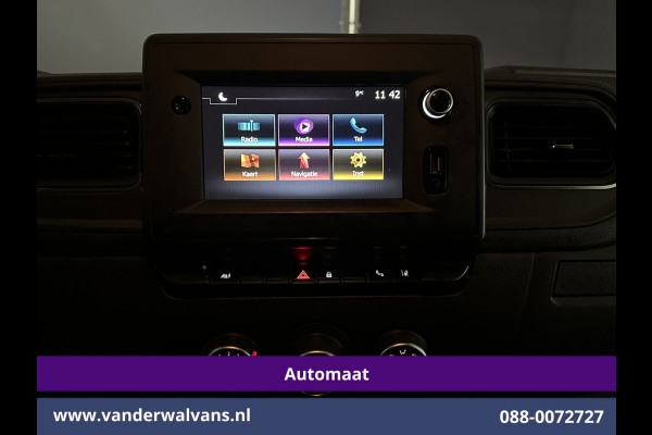 Renault Master 2.3 dCi 180pk Automaat L2H2 Inrichting Euro6 Airco | 2x zijdeur | Imperiaal | 2500kg Trekhaak | Navigatie Parkeersensoren, Bijrijdersbank