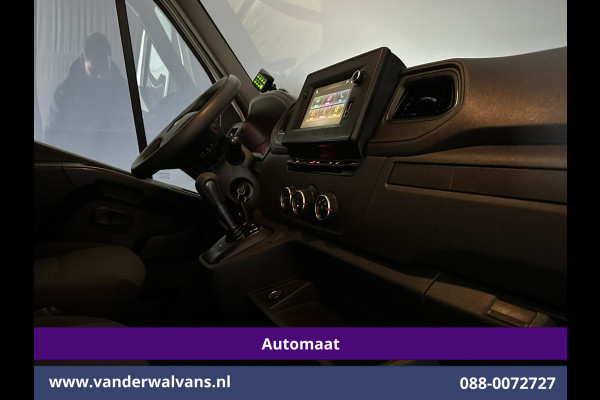 Renault Master 2.3 dCi 180pk Automaat L2H2 Inrichting Euro6 Airco | 2x zijdeur | Imperiaal | 2500kg Trekhaak | Navigatie Parkeersensoren, Bijrijdersbank