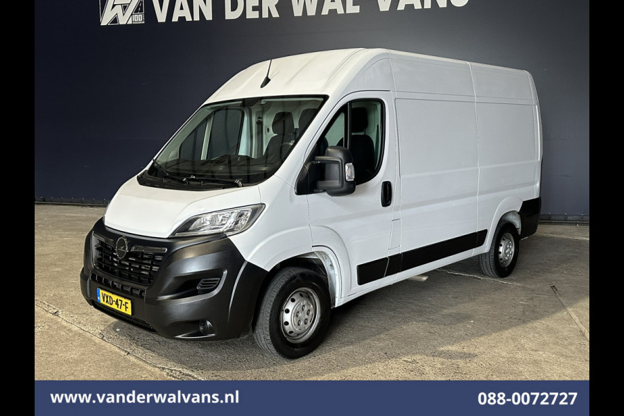 Opel Movano 2.2D 120pk L2H2 Euro6 Airco | 2500kg Trekhaak | Apple Carplay | Cruisecontrol Android Auto | Bijrijdersbank Parkeersensoren