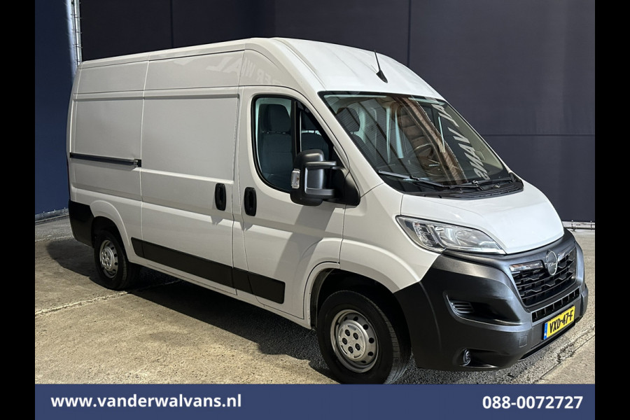 Opel Movano 2.2D 120pk L2H2 Euro6 Airco | 2500kg Trekhaak | Apple Carplay | Cruisecontrol Android Auto | Bijrijdersbank Parkeersensoren