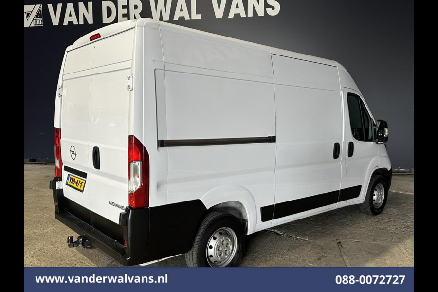 Opel Movano 2.2D 120pk L2H2 Euro6 Airco | 2500kg Trekhaak | Apple Carplay | Cruisecontrol Android Auto | Bijrijdersbank Parkeersensoren