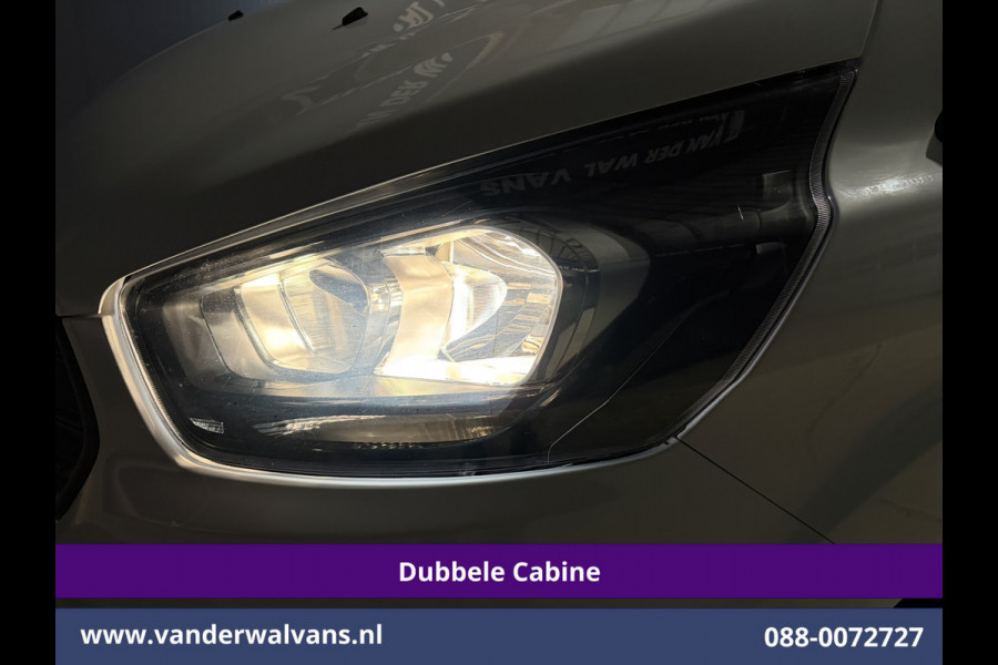 Ford Transit Custom 2.0 TDCI 130pk L2H1 Dubbele Cabine Euro6 Airco | 6-Zits | LED | Cruisecontrol | Trekhaak Parkeersensoren, Verwarmde voorruit