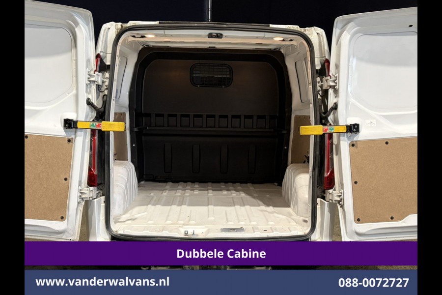 Ford Transit Custom 2.0 TDCI 130pk L2H1 Dubbele Cabine Euro6 Airco | 6-Zits | LED | Cruisecontrol | Trekhaak Parkeersensoren, Verwarmde voorruit