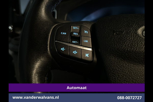 Ford Transit Custom 2.0 TDCI 130pk Automaat L2H1 Euro6 Airco | Camera | Navigatie | Apple Carplay | LED | Cruisecontrol LM velgen, Stoelverwarming, Verwarmde voorruit, Trekhaak, Parkeersensoren, Dakdragers, Bijrijdersbank