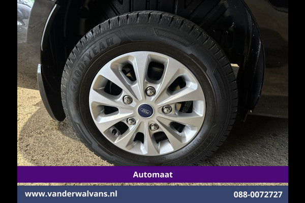 Ford Transit Custom 2.0 TDCI 130pk Automaat L2H1 Euro6 Airco | Camera | Navigatie | Apple Carplay | LED | Cruisecontrol LM velgen, Stoelverwarming, Verwarmde voorruit, Trekhaak, Parkeersensoren, Dakdragers, Bijrijdersbank