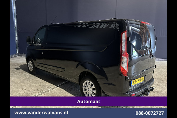 Ford Transit Custom 2.0 TDCI 130pk Automaat L2H1 Euro6 Airco | Camera | Navigatie | Apple Carplay | LED | Cruisecontrol LM velgen, Stoelverwarming, Verwarmde voorruit, Trekhaak, Parkeersensoren, Dakdragers, Bijrijdersbank