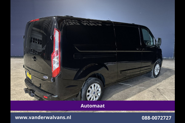 Ford Transit Custom 2.0 TDCI 130pk Automaat L2H1 Euro6 Airco | Camera | Navigatie | Apple Carplay | LED | Cruisecontrol LM velgen, Stoelverwarming, Verwarmde voorruit, Trekhaak, Parkeersensoren, Dakdragers, Bijrijdersbank