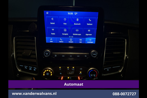 Ford Transit Custom 2.0 TDCI 130pk Automaat L2H1 Euro6 Airco | Camera | Navigatie | Apple Carplay | LED | Cruisecontrol LM velgen, Stoelverwarming, Verwarmde voorruit, Trekhaak, Parkeersensoren, Dakdragers, Bijrijdersbank