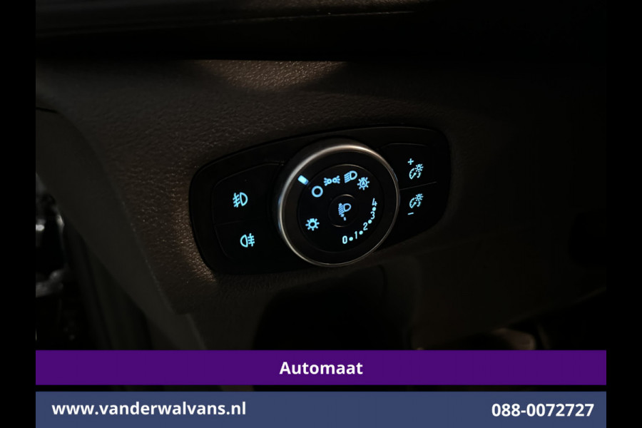 Ford Transit Custom 2.0 TDCI 130pk Automaat L2H1 Euro6 Airco | Camera | Navigatie | Apple Carplay | LED | Cruisecontrol LM velgen, Stoelverwarming, Verwarmde voorruit, Trekhaak, Parkeersensoren, Dakdragers, Bijrijdersbank