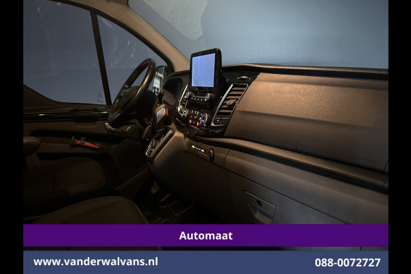 Ford Transit Custom 2.0 TDCI 130pk Automaat L2H1 Euro6 Airco | Camera | Navigatie | Apple Carplay | LED | Cruisecontrol LM velgen, Stoelverwarming, Verwarmde voorruit, Trekhaak, Parkeersensoren, Dakdragers, Bijrijdersbank