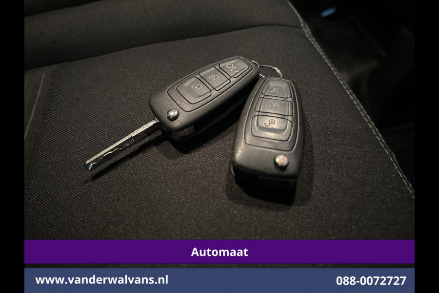 Ford Transit Custom 2.0 TDCI 130pk Automaat L2H1 Euro6 Airco | Camera | Navigatie | Apple Carplay | LED | Cruisecontrol LM velgen, Stoelverwarming, Verwarmde voorruit, Trekhaak, Parkeersensoren, Dakdragers, Bijrijdersbank