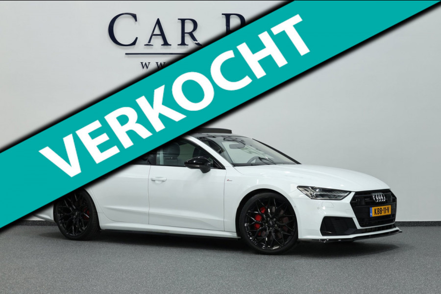 Audi A7 Sportback 55 TFSI e quattro 3x S-line MAXTON/VIRTUAL/SFEER/PANO/HALF LEDER+S.VERWARMING/21" LMV/CAM/ACC/12 MDN GARANTIE!
