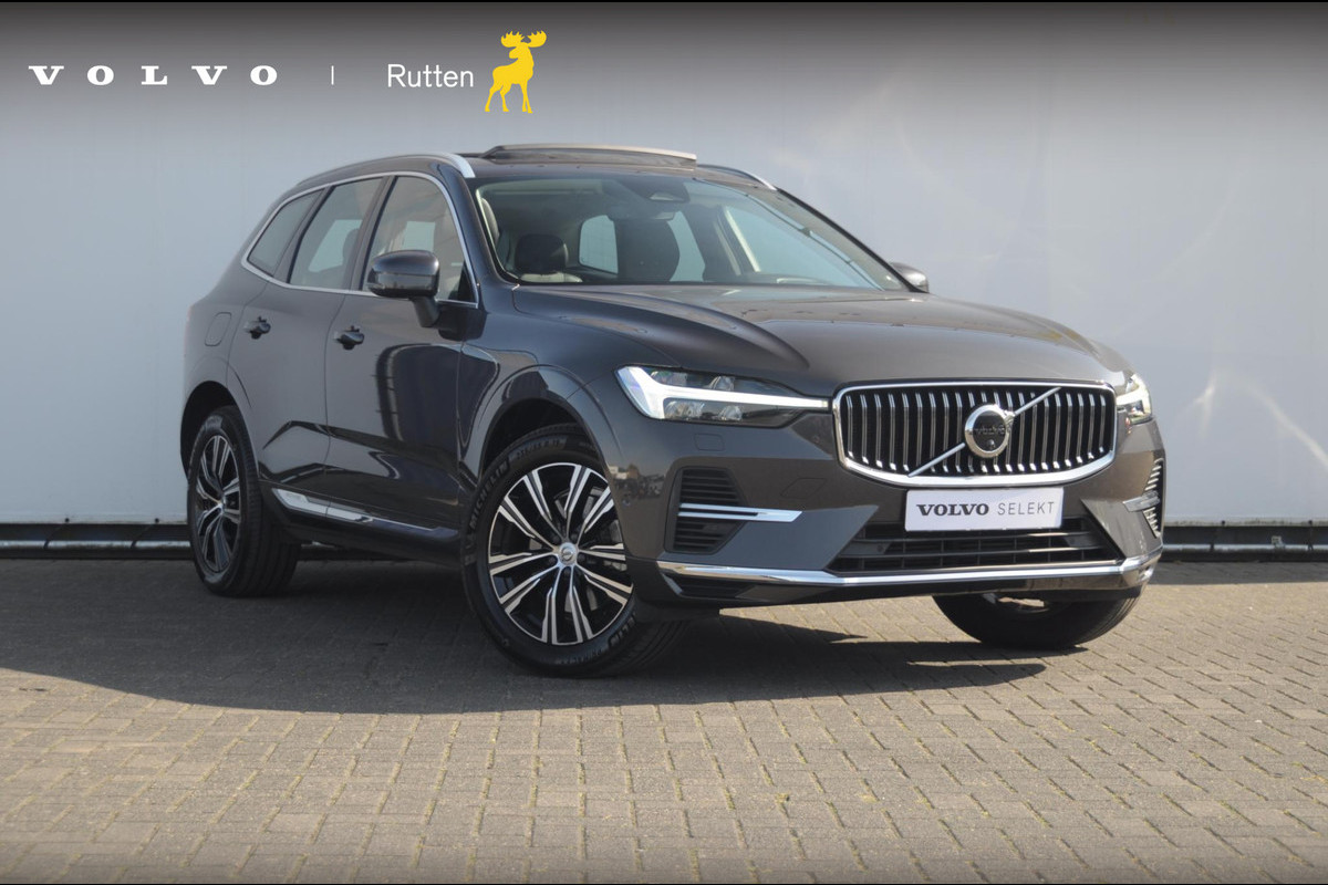 Volvo XC60 T8 390PK Automaat AWD Ultra Bright / Head-up display / Trekhaak/ Harman Kardon audio / Panoramadak / BLIS / Elektrisch bedienbare voorstoelen / Memory seats / Verwarmbare stoelen / Keyless entry /
