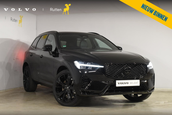 Volvo XC60 T6 350PK Plug-in hybrid AWD Ultra Black Edition / Navigatie / Adaptieve Cruisecontrol / Head Up-Display / Panorama dak / Elektrische stoelen met geheugen / Stuurverwarming / Stoelverwarming v+a / 360 Camera /