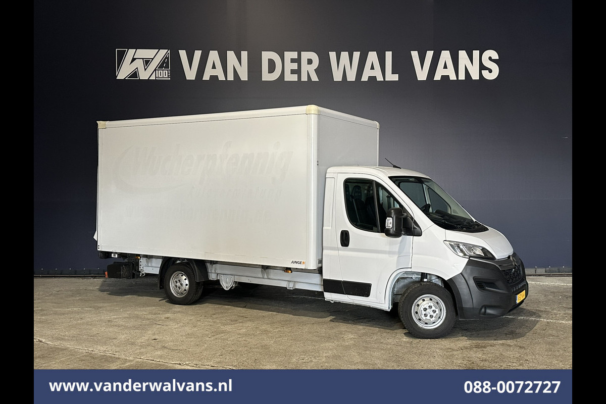 Citroën Jumper 2.2 BlueHDi 141pk Bakwagen 436cm lang Laadklep 1115kg laadvermogen Euro6 Airco | Cruisecontrol | Bijrijdersbank