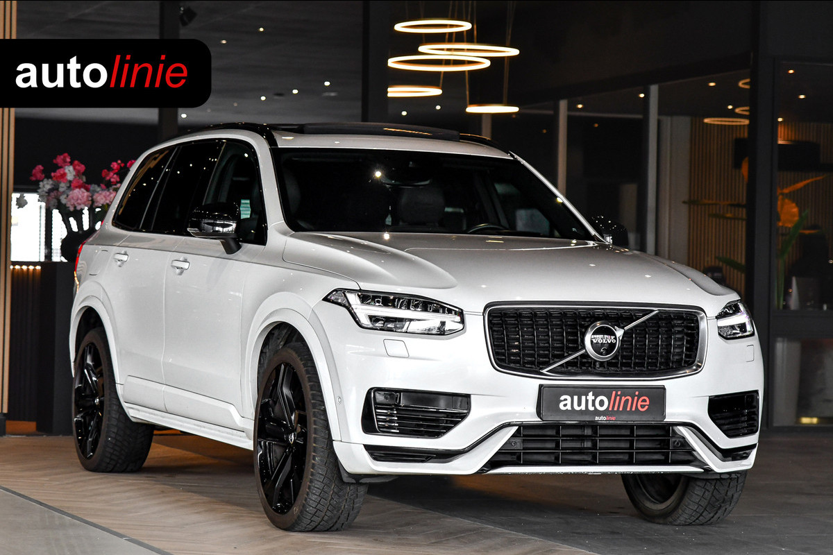 Volvo XC90 2.0 T8 Twin Engine AWD R-Design Polestar+. Pano, Luchtv, 7P, HUD, Memory, 360, H/K, Pilot assist, Trekh, Keyless, 22''!