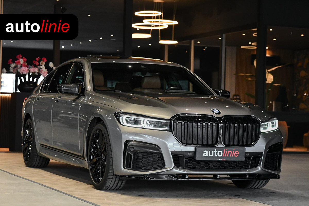 BMW 7 Serie 730d M-Sport. Pano, Softclose, HUD, Luchtv, 360, Keyless, Aero, Hifi, CarPlay, Sfeer!