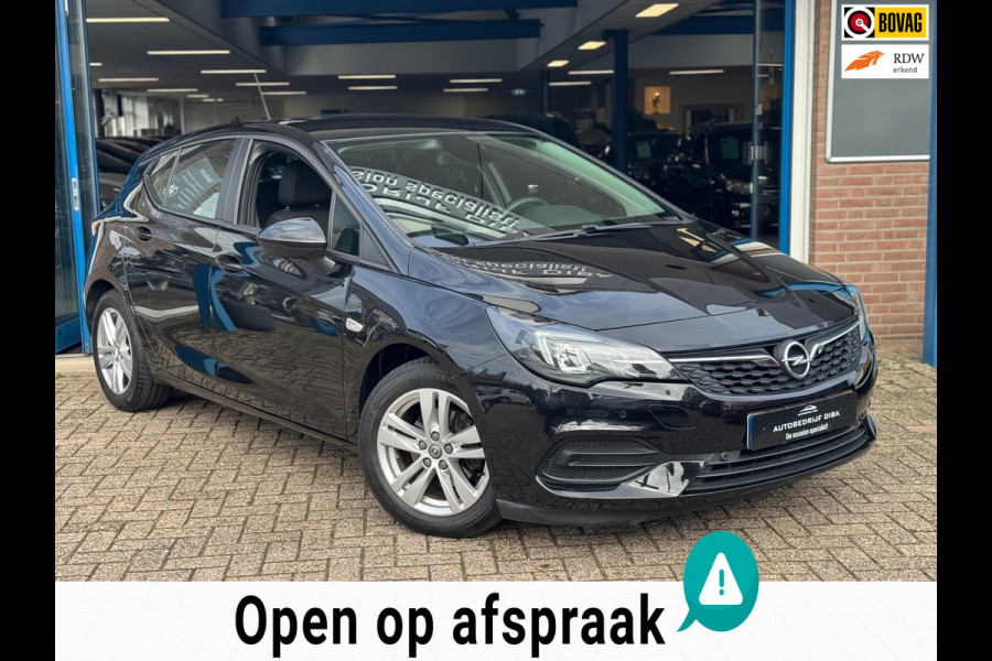 Opel Astra 1.2 Blitz Edition 2021 ZWART NAVI AIRCO LM NAP!