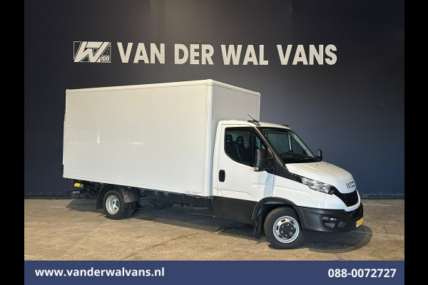 Iveco Daily 35C16 157pk Bakwagen Laadklep Dubbel Lucht Euro6 Airco | bijrijdersbank