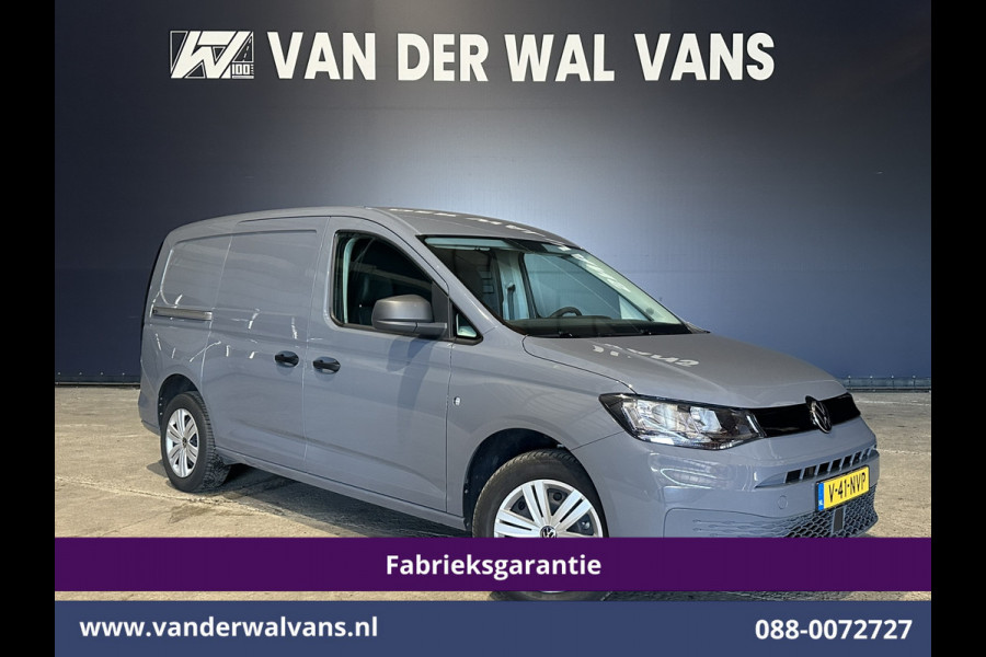 Volkswagen Caddy Cargo Maxi 2.0 TDI 102pk L2H1 Fabrieksgarantie Euro6 Airco | Camera | Apple Carplay | Bumper in de kleur Android Auto, Zijdeur
